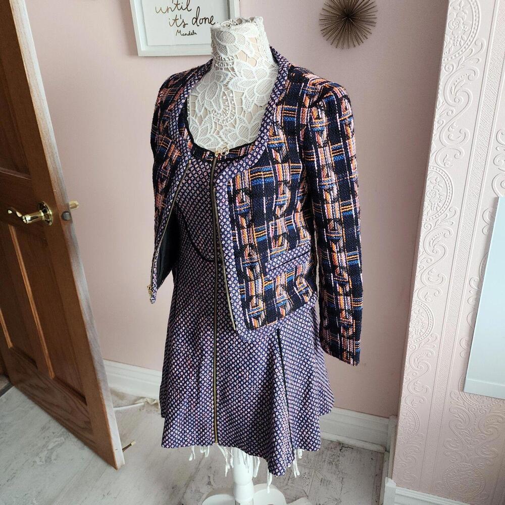 LKNW RACHEL Roy tank dress matching blazer jacket adorable fall 4 dress suit